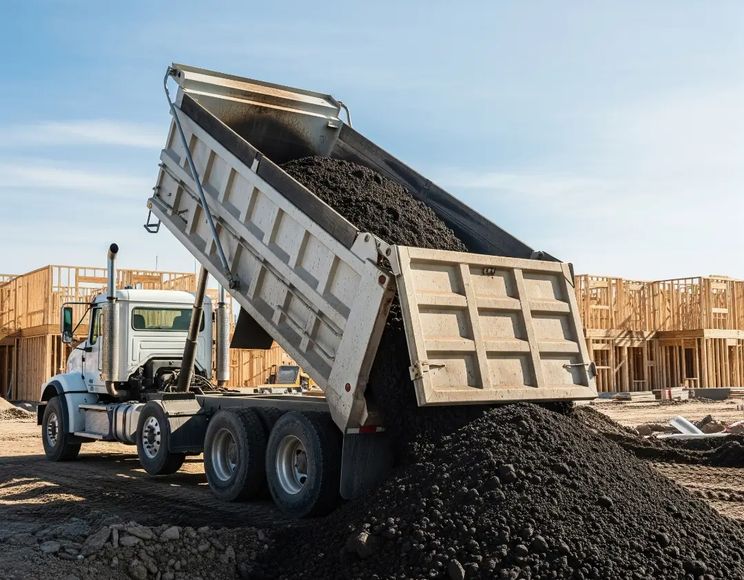 dump-truck-hauling
